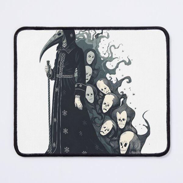 Item preview, Dark Plague Doctor with Haunting Spirits designed and sold by fhcpod.