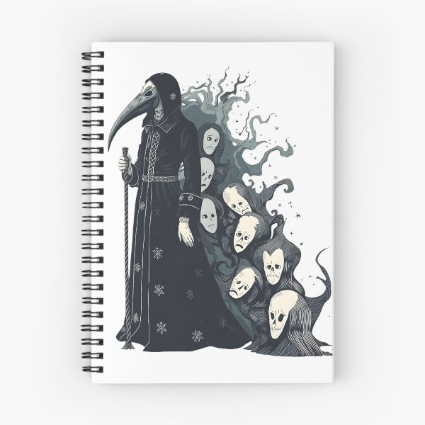 Item preview, Dark Plague Doctor with Haunting Spirits designed and sold by fhcpod.