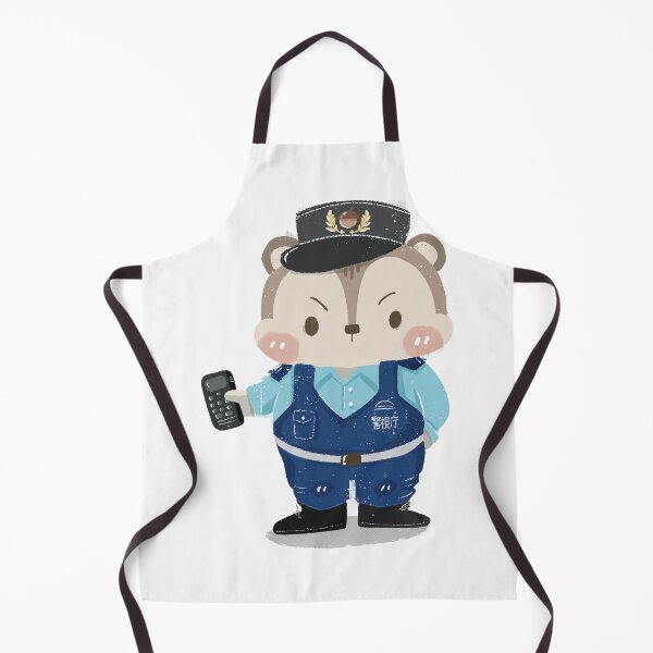 Item preview, Chipmunk Police Officer Patrol designed and sold by Mollyluo-Drawss.