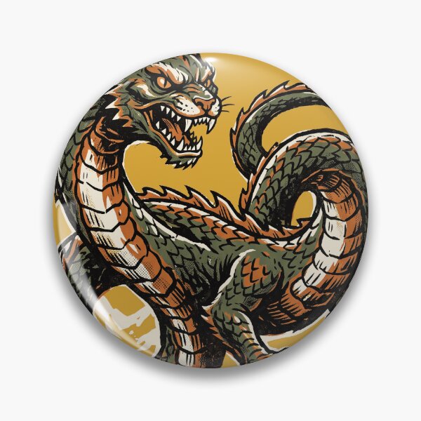 Item preview, Tatzelwurm Legend Alpine Cryptid Vintage Poster Graphic designed and sold by KiwiRider.