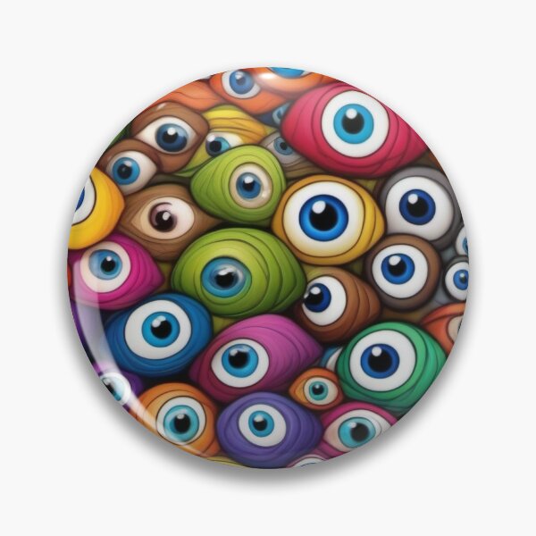 Item preview, Abstract Eyed pattern in frame designed and sold by JALNERVION SHOP.