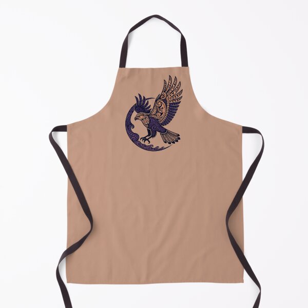 Item preview, Tribal Eagle in Flight – Purple Maori Style Bird designed and sold by SilentPowerArt.