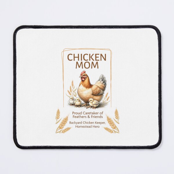 Item preview, Chicken Mom Hand Drawn Style designed and sold by Bennie Singh.