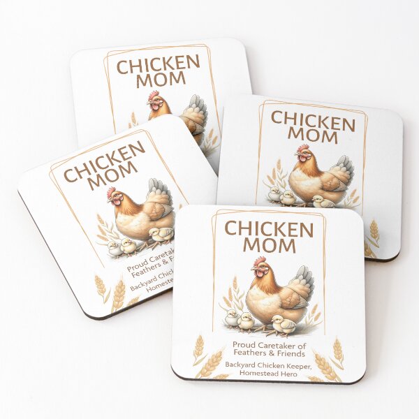 Item preview, Chicken Mom Hand Drawn Style designed and sold by Bennie Singh.