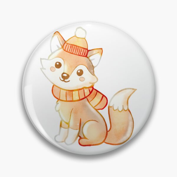 Item preview, Cute Fox Orange Beanie Winter Digital Art designed and sold by Cosplay Evolution.