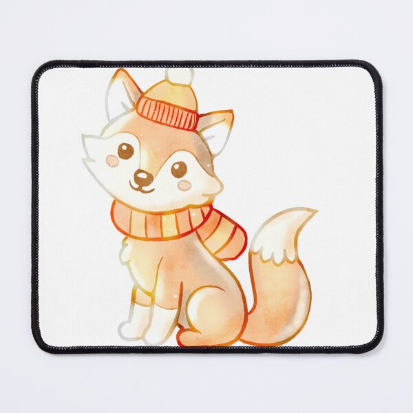Item preview, Cute Fox Orange Beanie Winter Digital Art designed and sold by Cosplay Evolution.