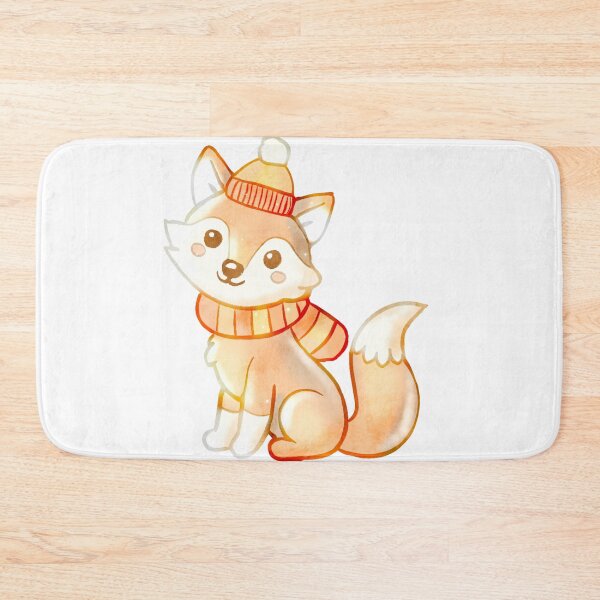 Item preview, Cute Fox Orange Beanie Winter Digital Art designed and sold by Cosplay Evolution.
