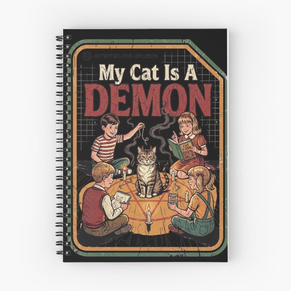 Item preview, My Cat Is A Demon designed and sold by ZUVLEX.