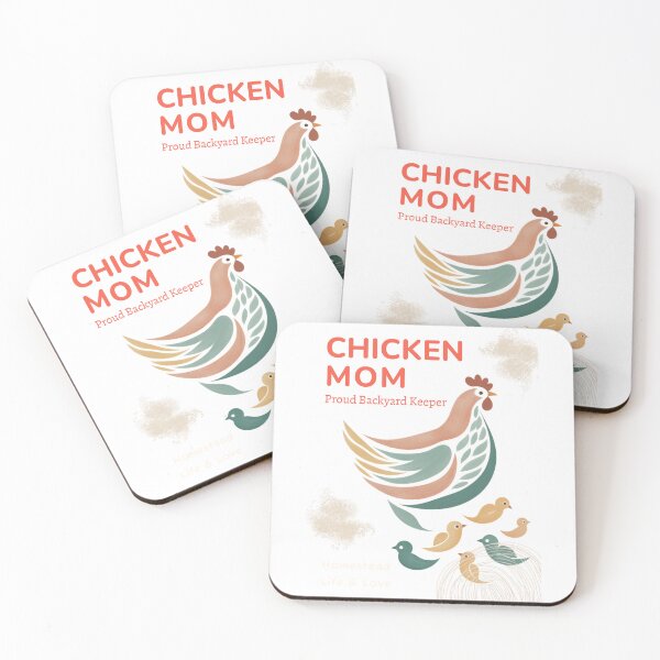 Item preview, Chicken Mom  Minimalist Style designed and sold by Bennie Singh.