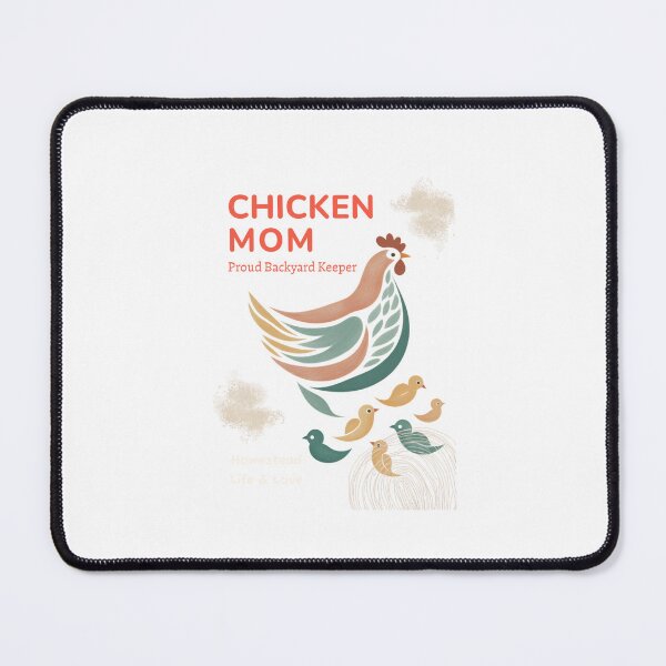 Item preview, Chicken Mom Minimalist Style designed and sold by Bennie Singh.