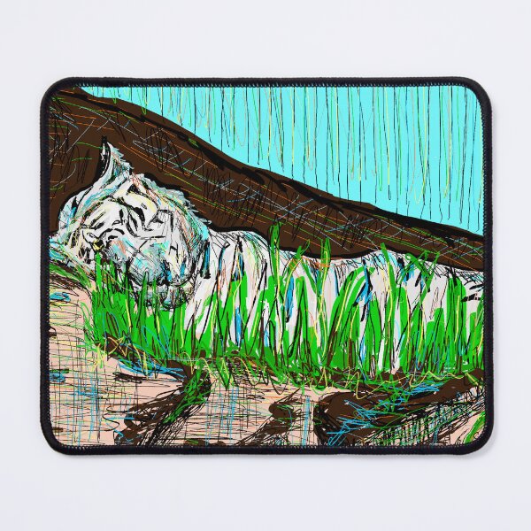 Item preview, The tired old sad tiger designed and sold by SHARON NAKAR.