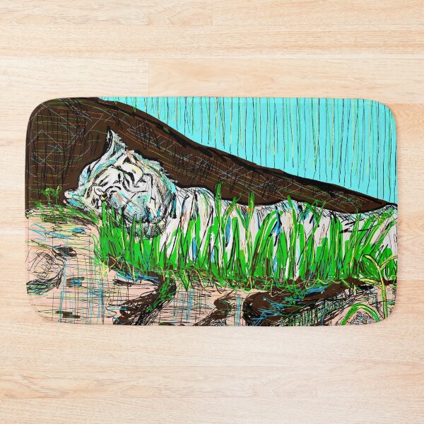 Item preview, The tired old sad tiger designed and sold by SHARON NAKAR.
