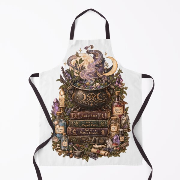 Item preview, Witch's Cauldron - Dark Academia Spell Books & Potions designed and sold by Neurospicy Trolls.