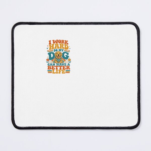 Item preview, I Work Hard So My Dog Can Have A Better Life Vintage Retro Dog Mom Dog Dad designed and sold by Corgi & co Shop.