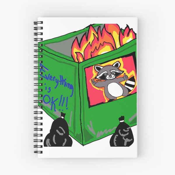 Item preview, Dumpster Fire designed and sold by 7Smilez.