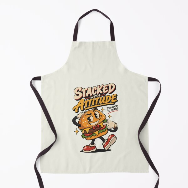 Item preview, The Burger With Attitude designed and sold by HoopeStylee.