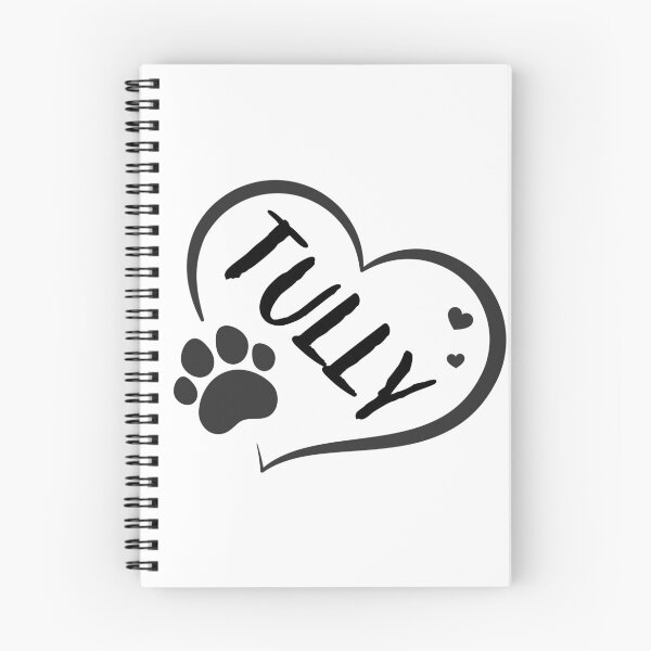 Item preview, Tully cat in a heart with a paw, great gift for dog or cat owners  designed and sold by OCS1337.