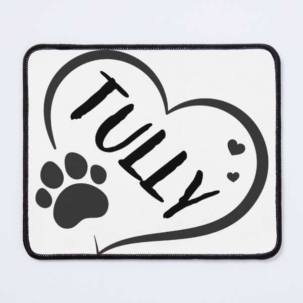 Item preview, Tully cat in a heart with a paw, great gift for dog or cat owners  designed and sold by OCS1337.