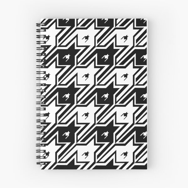 Item preview, Inverted Outline Houndstooth Tile Pattern - Black and White designed and sold by Tim Veiga.