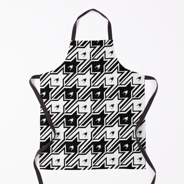 Item preview, Inverted Outline Houndstooth Tile Pattern - Black and White designed and sold by Tim Veiga.