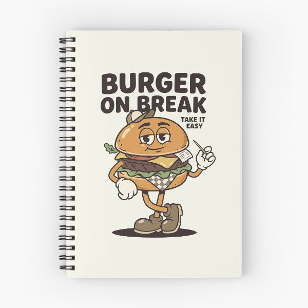 Item preview, Laid Back Burger Wearing a Sideways Cap designed and sold by HoopeStylee.