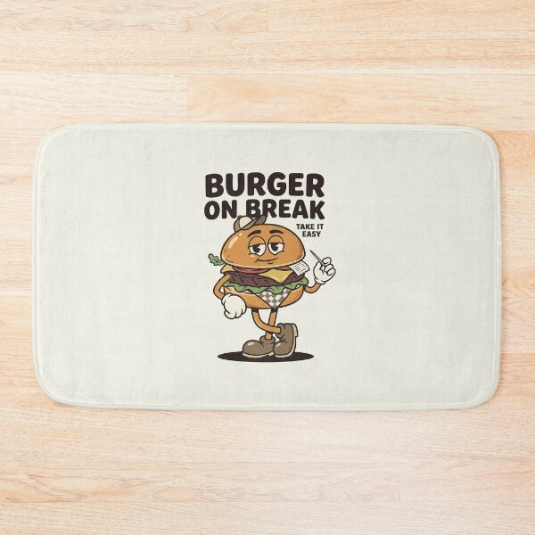 Item preview, Laid Back Burger Wearing a Sideways Cap designed and sold by HoopeStylee.