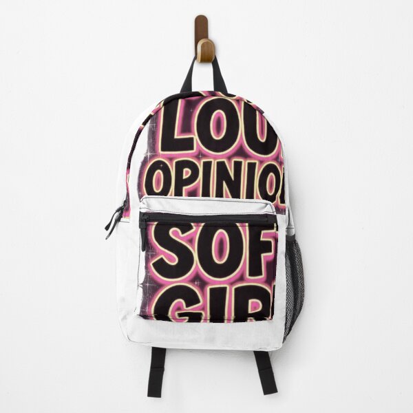 Item preview, Soft Girl Loud Opinions Edgy Y2k Typography designed and sold by LC&LCPlatform.