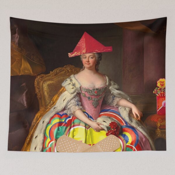 Item preview, Sweet Candy Dress Queen Classical Oil Painting   designed and sold by iconiicc.
