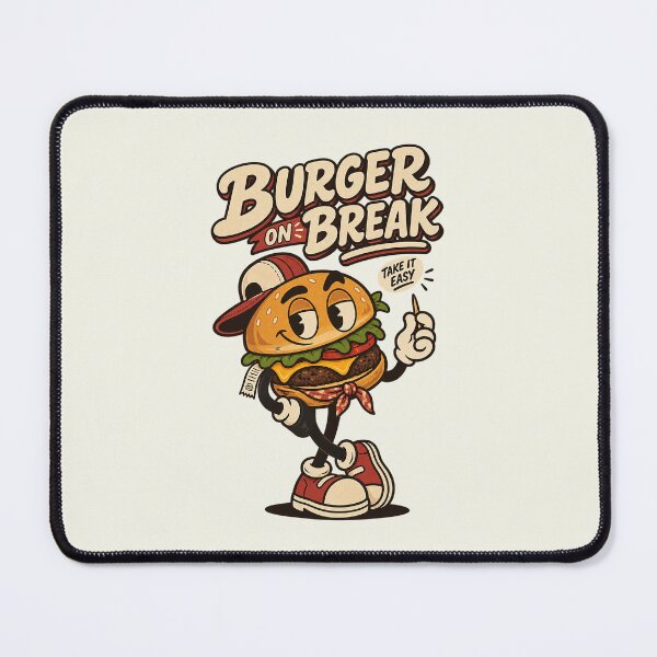 Item preview, The Laid-Back Burger designed and sold by HoopeStylee.