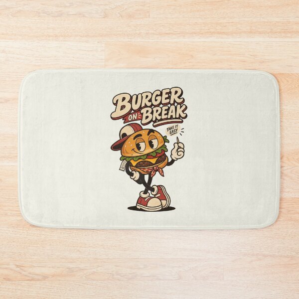 Item preview, Retro Rebel Cheeseburger with Toothpick designed and sold by HoopeStylee.