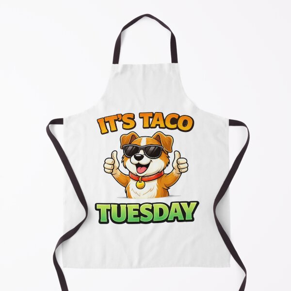 Item preview, Its Taco Tuesday Funny Dog Sunglasses Food Lover Design. designed and sold by The-T-In-Retro.