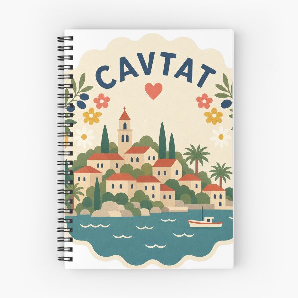 Item preview, Cavtat Croatia Travel Souvenir Modern Folk Art designed and sold by VisualArtsOasis.