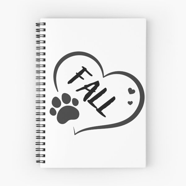 Item preview, Fall cat in a heart with a paw, great gift for dog or cat owners  designed and sold by OCS1337.
