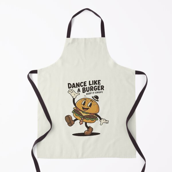 Item preview, Joyful Cheeseburger Performer Doing Dance Kick designed and sold by HoopeStylee.