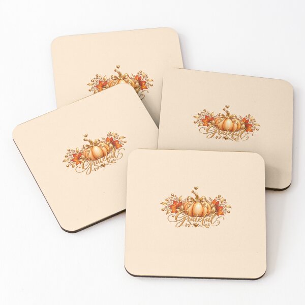 Item preview, Grateful Pumpkin – Elegant Beige & Gold Thanksgiving Mug Design designed and sold by HO•Designs.