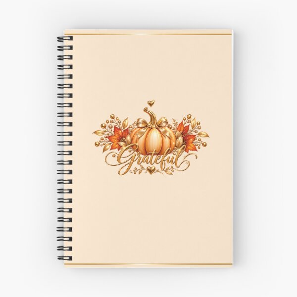 Item preview, Grateful Pumpkin – Elegant Beige & Gold Thanksgiving Mug Design designed and sold by HO•Designs.