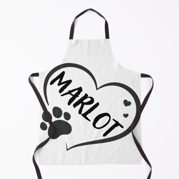 Item preview, Marlot cat in a heart with a paw, great gift for dog or cat owners designed and sold by OCS1337.