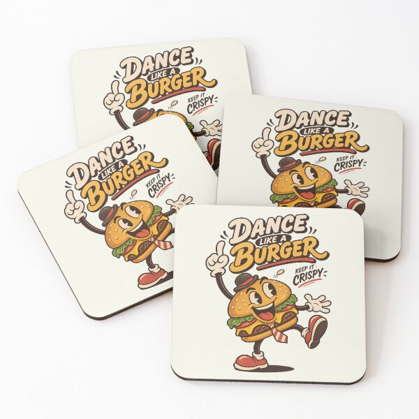 Item preview, Dancing Burger With Attitude designed and sold by HoopeStylee.