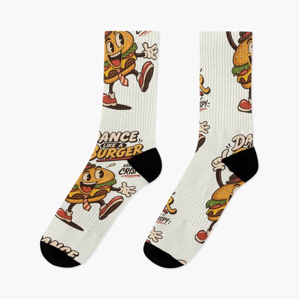 Item preview, Dancing Burger With Attitude designed and sold by HoopeStylee.