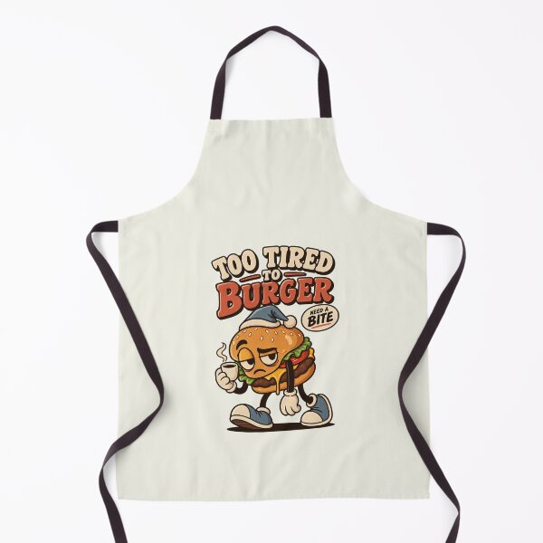 Item preview, Too Tired to Burger designed and sold by HoopeStylee.