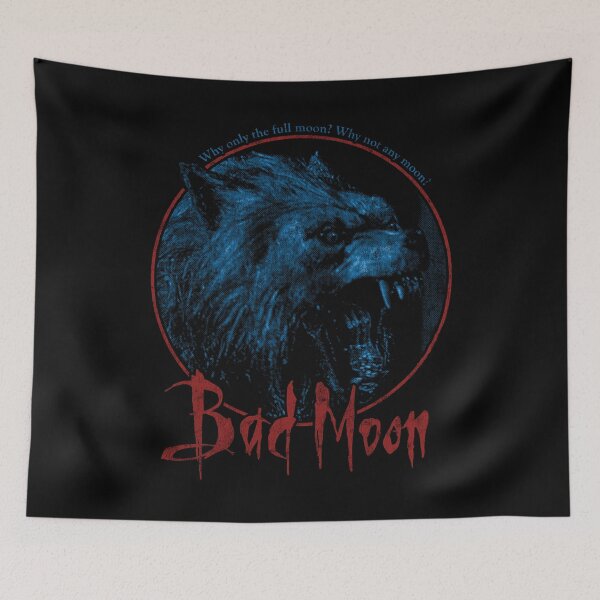 Item preview, Bad Moon Werewolf Distressed designed and sold by Power Up Prints.