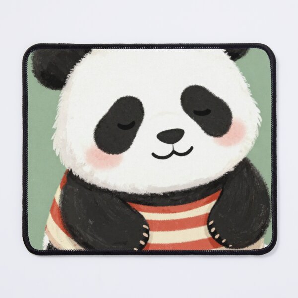 Item preview, Cute Hand Drawn Animal – Cozy Whimsical Illustration panda designed and sold by Rooted & Co.
