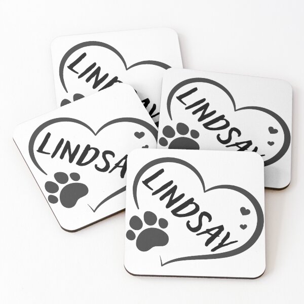 Aperçu de l'œuvre Lindsay cat in a heart with a paw, great gift for dog or cat owners créée et vendue par OCS1337.
