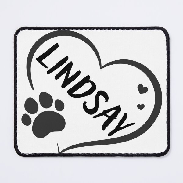 Item preview, Lindsay cat in a heart with a paw, great gift for dog or cat owners  designed and sold by OCS1337.