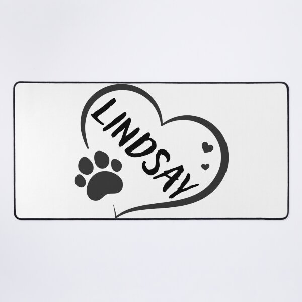Item preview, Lindsay cat in a heart with a paw, great gift for dog or cat owners designed and sold by OCS1337.