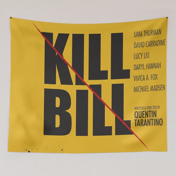 Item preview, Kill Bill Original Custom Vintage Movie Poster Wall Art Tee Design designed and sold by Cool Robot Bro..