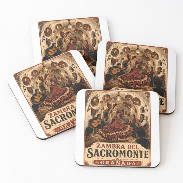 Item preview, Zambra del Sacromonte Granada – Vintage Flamenco Cave Poster designed and sold by Past in Threads.