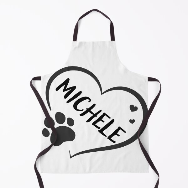 Item preview, Michele cat in a heart with a paw, great gift for dog or cat owners designed and sold by OCS1337.
