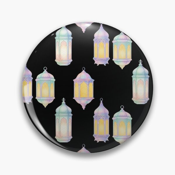 Item preview, Vintage Elegant Islamic Lanterns Sticker Bundle | Ramadan & Eid Decorative Magnet Set (V.4) designed and sold by D-Islamic.