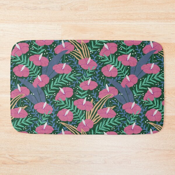 Item preview, Tropical Boho Hothouse Floral - 274f39 designed and sold by knitetgantt.